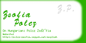 zsofia polcz business card